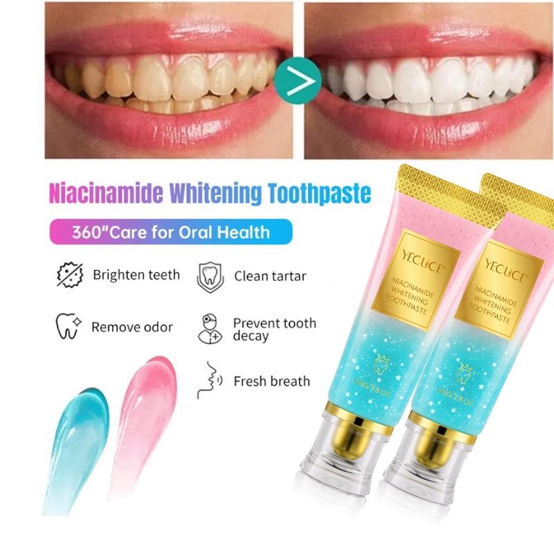Niacinamide Toothpaste,Niacinamide Intensive Toothpaste,Fresh Breath Toothpastes, Remove Tooth Stains (3.8oz)
