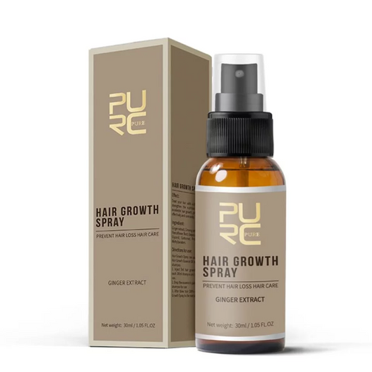 PURC Anti Hair Loss Spray Essence 20ml - Beard Growth Stimulator, Natural Hair and Facial Hair Grower Oil